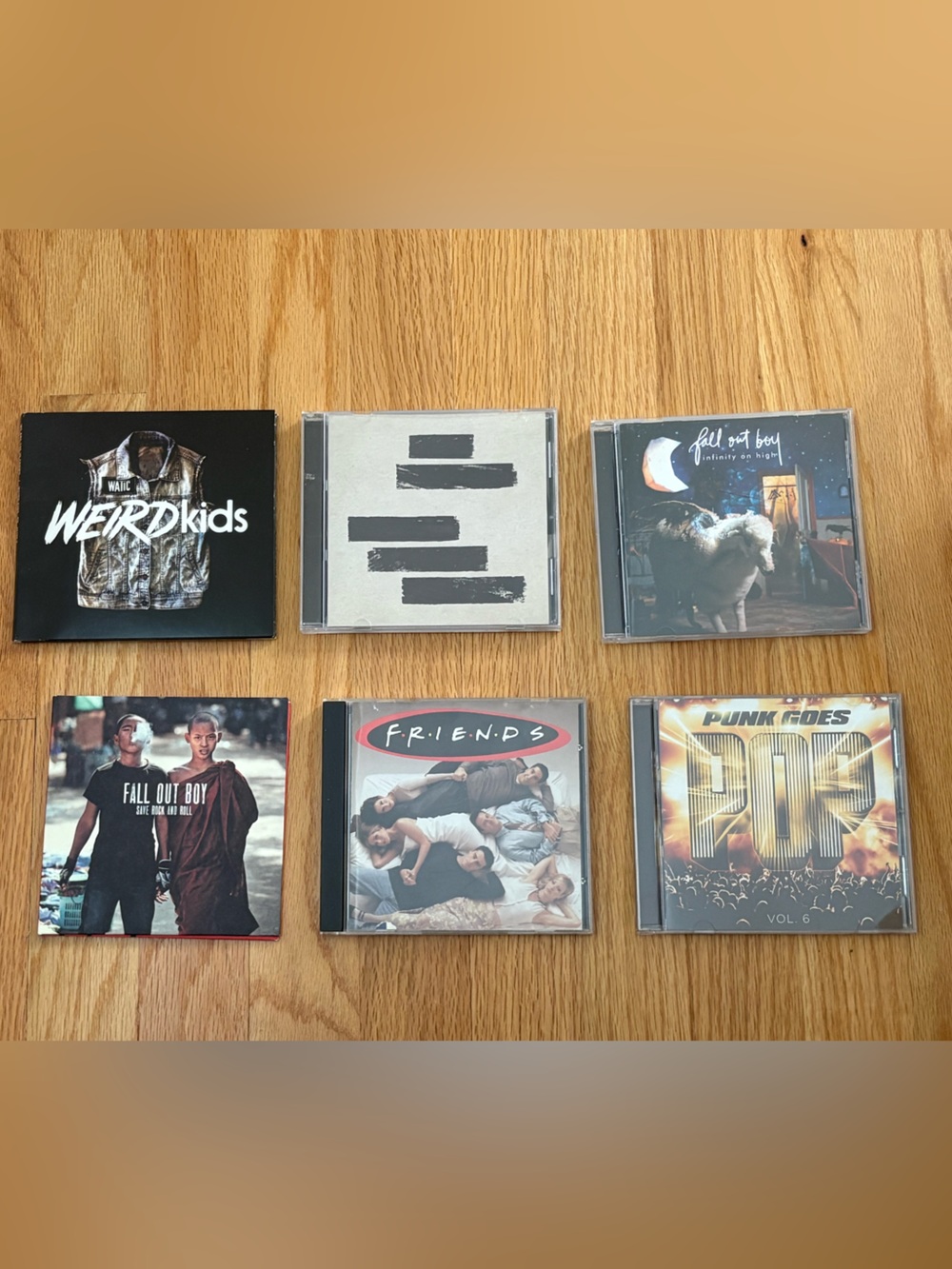 CD Bundle Fall Out Boy, Friends TV Soundtrack, and more pop punk albums
